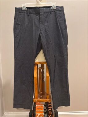 Bonobos Charcoal Flat-Front Dress Pants